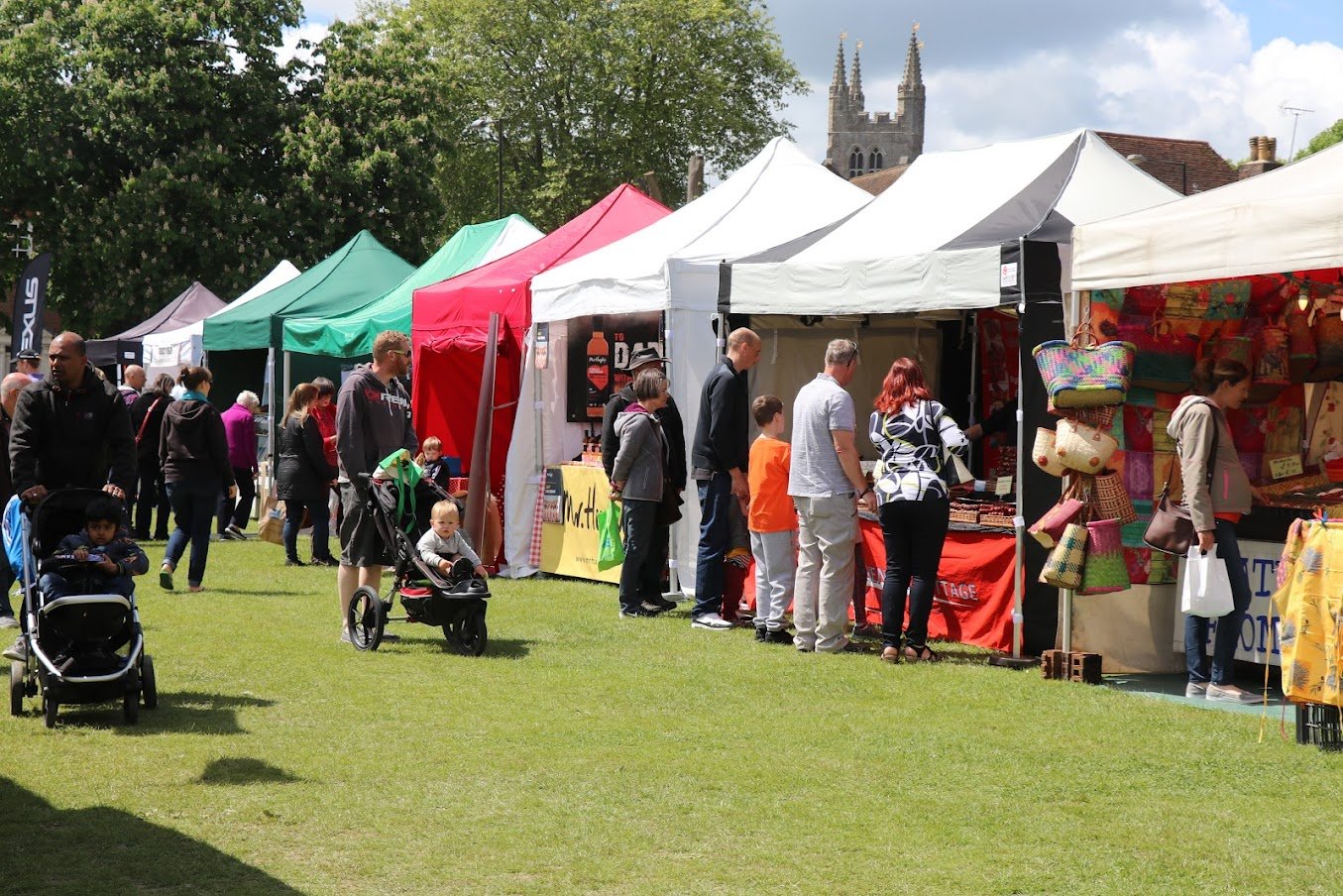 Cooking demonstration at the Tenterden Food & Drink Festival