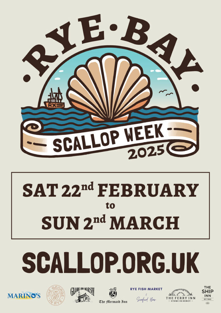 Rye bay scallop week poster 131657 724x1024